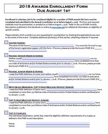 Picture for category Enrollment & Nomination Forms